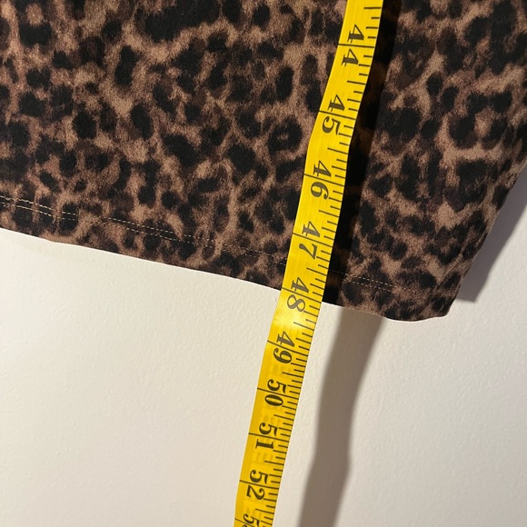 Good American Leopard Mock Turtleneck Dress - Picture 6 of 10